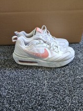 Nike Air Max Dawn Trainers Size UK 4.5 White/Aura/Cave Stone dm0960-100
