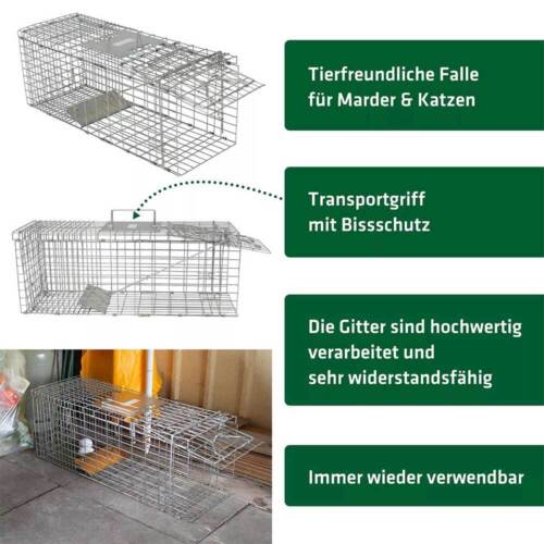 Marderfalle Falle Tierfalle Lebendfalle Kastenfalle Siebenschläferfalle - Bild 4 von 29