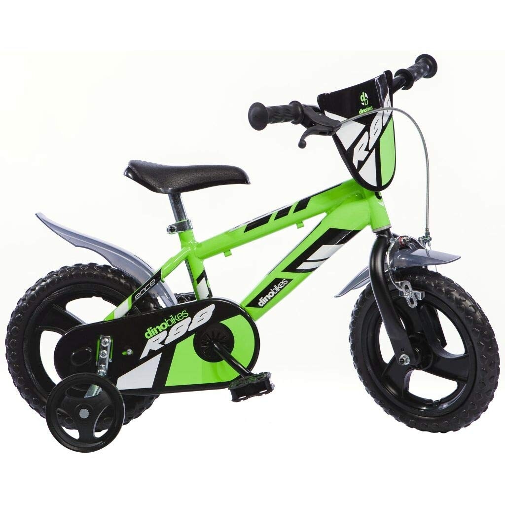 BICI 12 MTB R88 BOY VERDE PER BAMBINI 3 ANNI ALTEZZA DA 80 A 100 CM DINO BIKES eBay