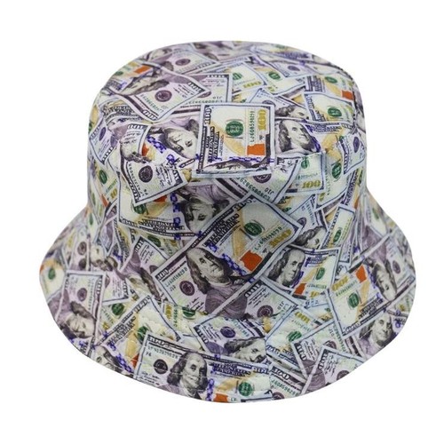 Bucket Hat 3D Pattern Print Unisex Sun Style Reversible Foldable Fishing Hat - Picture 11 of 20