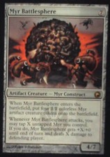 Myr Battlesphere - Scars of Mirrodin: #180, Magic: The Gathering Nm R122