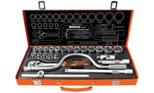 Prolunga Wokin 153610 1/2" 250mm | Acciaio Cr-V per Meccanica Professionale