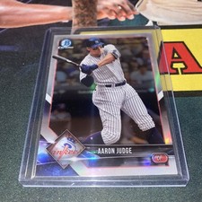 Bowman Chrome Refractor Aaron Judge 2018 2nd Yr Base SP/499 Yankees 61HR