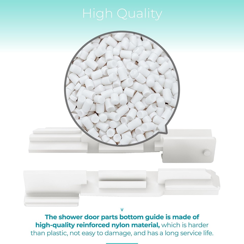 Sliding Shower Door Bottom Sill Guide Glass Shower Door Track Guide