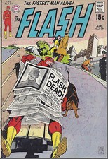 Flash  #199  VG+   Bronze Age  August 1970