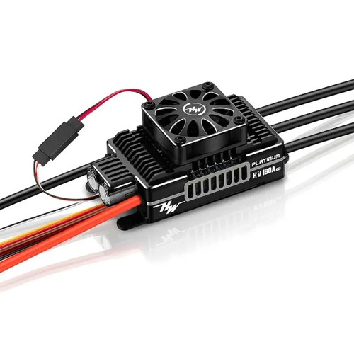 Hobbywing Platinum HV KV180A SBEC V5 6-14S Brushless ESC 12V Switch BEC - Picture 19 of 23