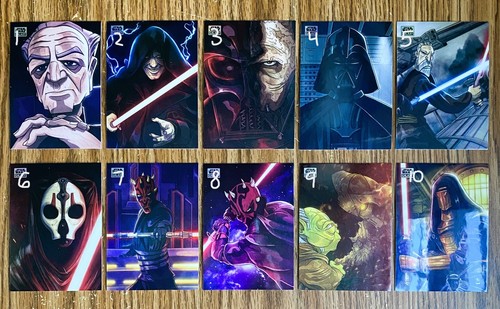 2024 Topps Chrome Star Wars Galaxy COMPLETE YOUR SET Insert Refractor (YOU PICK) - Picture 11 of 71