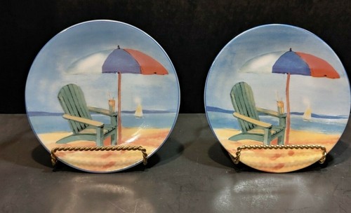 4-Season Collector Plates VTG Hand Painted Winter Spring Summer Fall Mix & Match - Picture 12 of 57