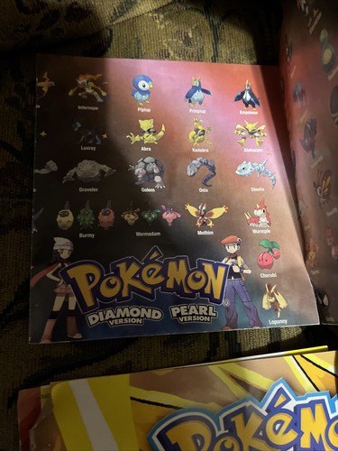 Pokémon Diamond And Pearl And Mystery Dungeon Strategy Guide Tear Out Posters - Picture 4 of 5