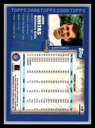 2000 Topps Football # 1 - 200 - Pick Your Card! - Picture 38 of 399