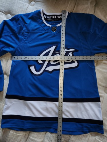 WINNIPEG JETS 2018 ALTERNATE AUTHENTIC ADIDAS HOCKEY JERSEY sz 52 NWT - Picture 3 of 15