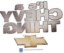 It's A Chevy Thing Vintage 90's  T-Shirt transfer Iron on X 195