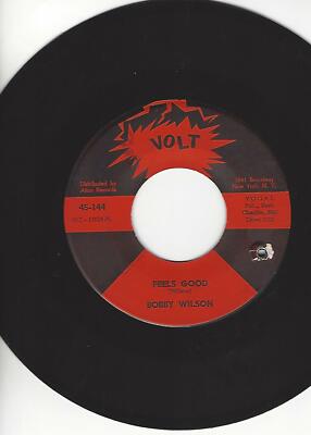 英7” Bobby Wilson Feels Good / Let Me Down Slow 45144 Volt プロモ /00080 Bobby Wilson – Feels Good / Let Me Down Slow – Vinyl (7