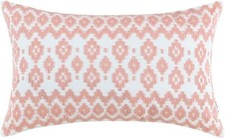 Ailiving Size 12x20 Inch Peachy Pink Decorative Accent Throw Pillow Cover 1 Pc