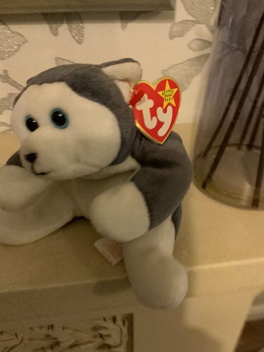 Ty Beanie Babies Nanook The Husky Dog New With Tags - Picture 3 of 8