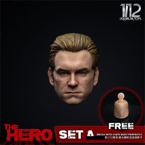 Figura de 6"" Premium Toys 1/12 PM9018 Homelander John Antony Starr Head Sculpt Fit - Imagen 5 de 16