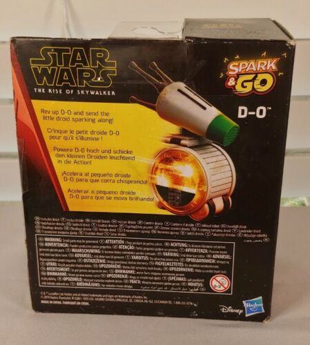 Star Wars Rise of Skywalker D-O Spark & Go Droid Pull Back Racer Robot DO 4” - Picture 3 of 4