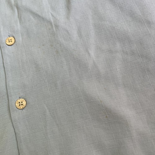 Tommy Bahama Hotel Bombay Lounge Now Serving Wishes 100% Silk Shirt Men’s Medium - Picture 14 of 21