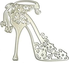 High Heel Die Cuts for Card Making,Scrapbooking Die-Cuts, Metal Cutting Dies ...