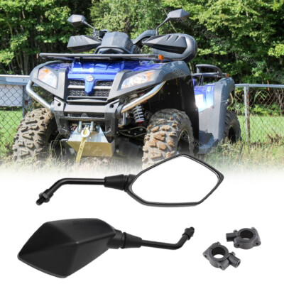 For CF Moto 600 500 800 1000 ATV Rearview Side Mirrors 7/8 Handlebar Clamps For CF Moto 600 500 800 1000 ATV Rearview Side Mirrors 7/8 Handlebar Clamps