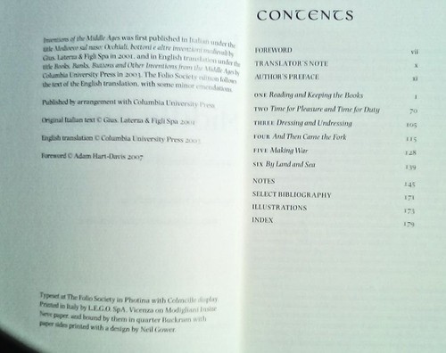 lawn 1 X FOLIO SOCIETY BOOK  ILLUSTRATED INVENTIONS OF THE MIDDLE AGES 186 PAGES - Picture 2 of 5