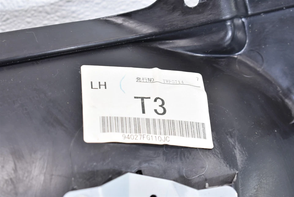 2008-2014 斯巴鲁 Impreza WRX STI Hatch 货物四分之一面板左装饰 LH 08-14 — 第 3/4 张图片