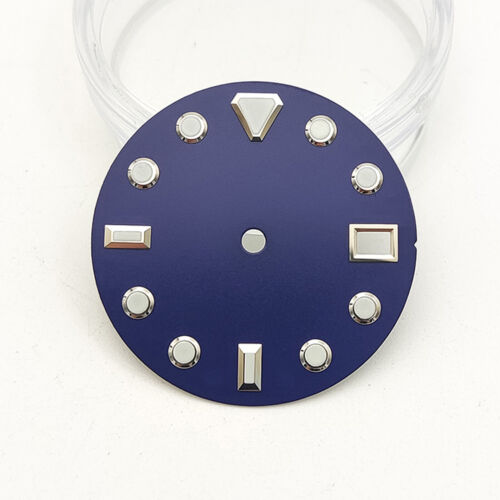 Kits de reloj modificados con esfera luminosa verde verde de 28,5 mm para movimiento NH35/36/4R36 - Imagen 15 de 15