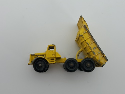 Matchbox Lesney No. 6 Yellow Euclid Dump Truck Vintage Die-Cast Construction - Picture 10 of 11