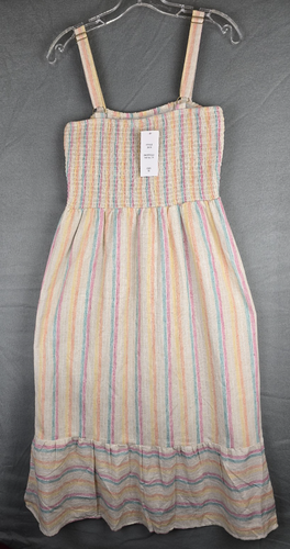 Maxi Vestido NAOO Nation AK Trajes Cambio Para Mujer Hada Coloridas Rayas Mediano - Imagen 2 de 6