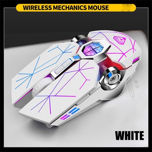Rechargeable Gaming Backlit For Laptop Wireless Silent Mouse Multi-Colour - Picture 14 of 17