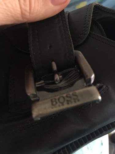 HUGO BOSS monk schuhe schwarz gr 43 (9,5) - Bild 6 von 7