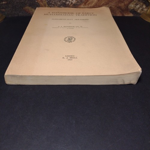 A Handbook of Early Muhammadan Tradition by A. J. Wensinck -Paperback 1960 - Picture 5 of 13