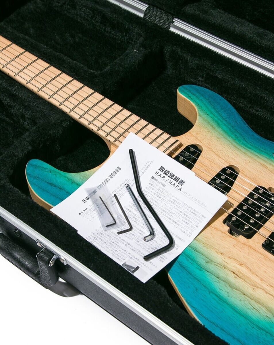 SAITO GUITARS S-622 Morning Glory Used 2018 Ash body w/Hard SAITO GUITARS S-622 Morning Glory Used 2018 Ash body w/Hard