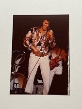 ELVIS PRESLEY ORIGINAL VINTAGE KODAK PHOTO WICHITA FALLS  JUN. 19 1972 SIGNED