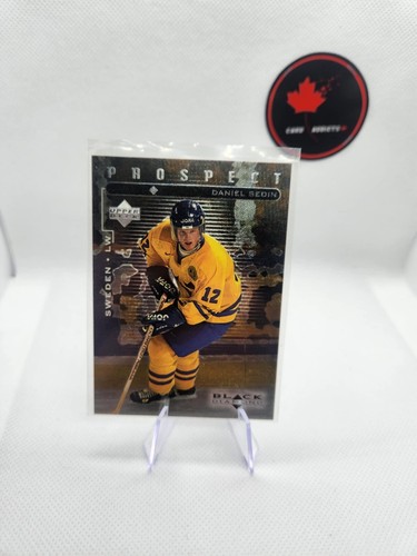 1999-00 BLACK DIAMOND PROSPECT DANIEL SEDIN RC NO 109 Canucks