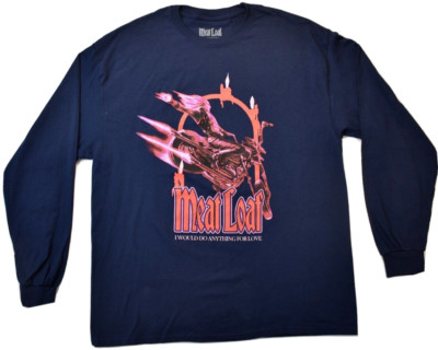 Meat Loaf Mens Meatloaf I Would Do Anything For Love Rock Legend Shirt New XL