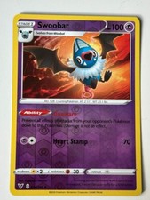Swoobat 74/185 Vivid Voltage Reverse Holo Uncommon Pokemon Card Pokémon TCG 074
