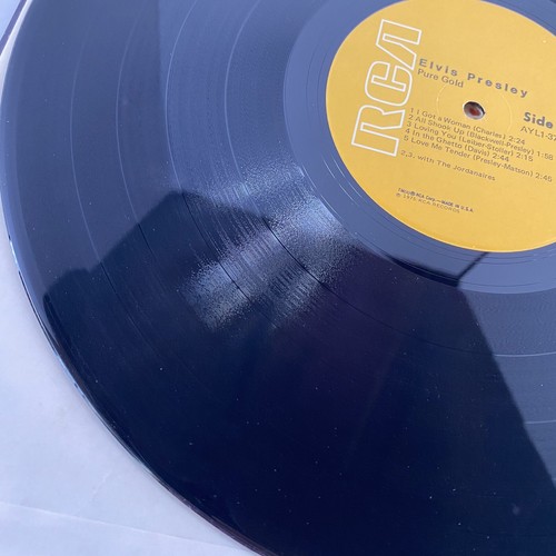 Elvis Presley Pure Gold 1975 LP AYL1-3732(e) RCA Best Buy Series Vintage Vinyl - Picture 7 of 8