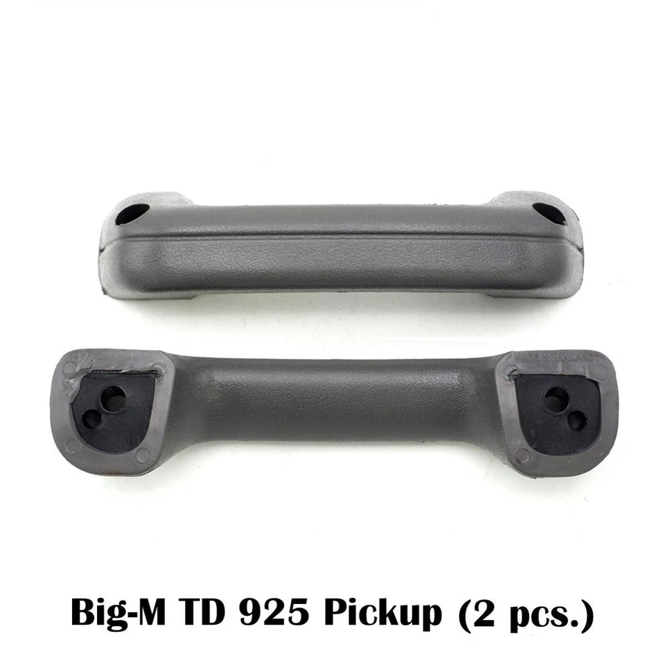 Pair Interior Gray Arm Rest Door Grab Handle For Nissan D21 Pickup 1987 - 1997 - Imagem 3 de 4