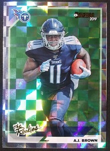 2019 Panini Donruss The Rookies Foil #TR-14 AJ A.J. Brown RC PHI Philly Eagles