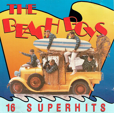 (CD) The Beach Boys   16 Superhits - Barbara Ann, Sloop John B, Good Vibrations