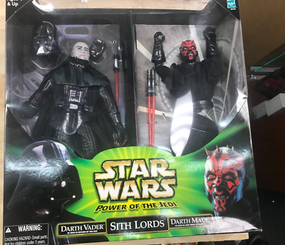 Star wars power of the Jedi Sith lords 2 pack Darth Vader and