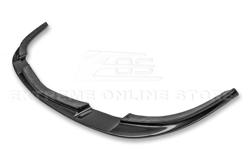 For 05-13 Corvette C6 Z06 | ZR1 Style CARBON FIBER Side Skirt Front Splitter Lip - Picture 4 of 12