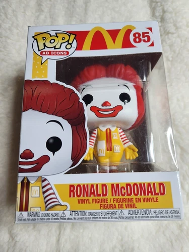 Funko POP! Ad Icons Ronald Mcdonald #85 McDonald's Fast Food Vinyl Figure