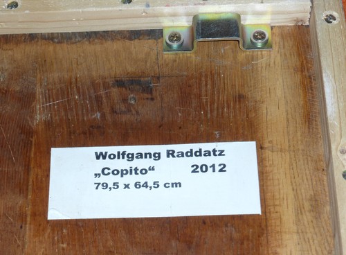 COPITO Gemälde Assemblage Wolfgang Raddatz Meiborssen Vahlbruch Holzapfel Bünde - Bild 6 von 8