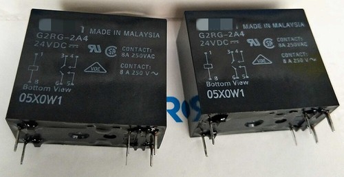 1PC G5R-2232P G2RG-2A4 24VDC RKA-7DZ-24 Power Relay 6 Pins - Picture 3 of 3