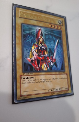 Yu-Gi-Oh! Königinnenritter Elementarenergie EEN-DE004 1. Auflage Ultimate Rare LP - Bild 2 von 8