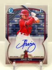 2023 Bowman Chrome 1st Jorge Ruiz Auto Angels ROOKIE RC Autograph C1