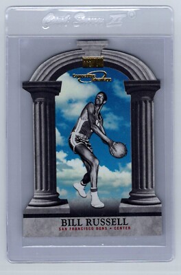 2011-12 Fleer Retro Bill Russell Competitive Advantage Skybox Premium Die-Cut #5