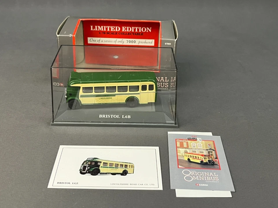 CORGI  97869 BRISTOL LG5 LINCOLNSHIRE ROAD CAR CO LTD 1:76, Limited Edition - Image 2 of 4